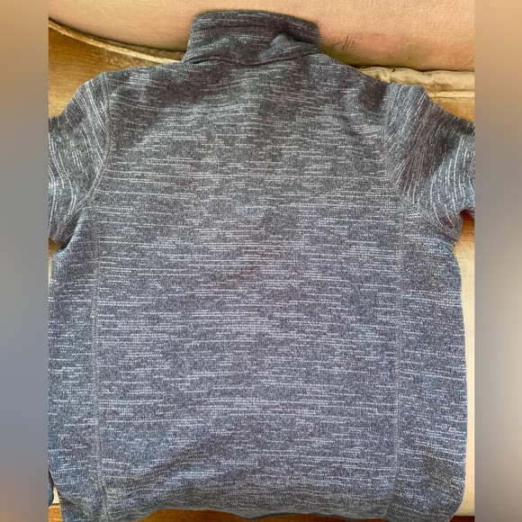 PATAGONIA BETTER SWEATER QUARTER ZIP FLEECE PULLOVER KIDS' XL GRAY - Picture 8 of 8